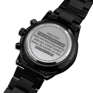 Seek First The Kingdom Of God Black Watch - Love You This Much